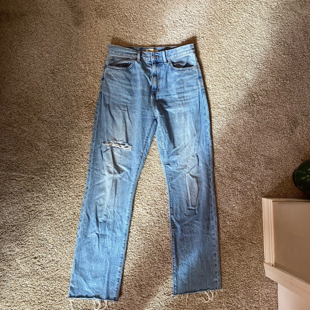 Madewell 90s straight jeans